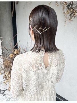 ディレクト(Direct) 《Direct》外ハネ×金箔アレンジ