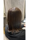 切りっぱなしスタイル