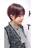 マッシュショート/レイヤー/髪質改善/インナーカラー/白髪ぼかし