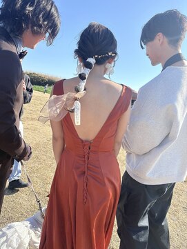 リベルテ 上板橋(liberte) 前撮りヘアアレンジ