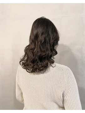 ヘアサロン エン(hair salon en.) コテ巻き風デジタルパーマ