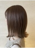 外ハネボブ シルキーベージュ