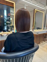 ロンドロゼ 池袋(Lond rose)&nbsp;メルティカラー似合わせカットウェーブミディアム縮毛矯正