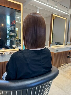 ロンドロゼ 池袋(Lond rose) メルティカラー似合わせカットウェーブミディアム縮毛矯正