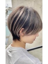 ロストシティー 二俣川(LOST CITY) くびれ大人可愛いハイライトショート/20代/30代