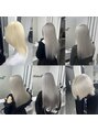 ウィステル&nbsp;さら艶な手触りの良いハイトーン、ホワイトカラー得意です♪