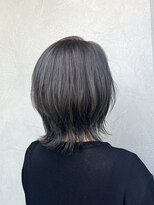 ランプヘアーデザイン(LAMP HAIR DESIGN)&nbsp;【LAMP HAIR DESIGN 堀田】グレイカラーハイライト/ブルーグレー