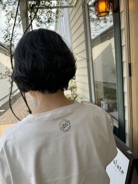 チョコレート(chocolate) 髪質改善大人可愛い20代30代40代50代ショートボブ