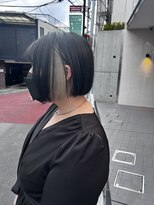 アソビ 表参道(ASOBI) 前髪/マチルダボブ/ピンクベージュ/インナーグレージュ/表参道