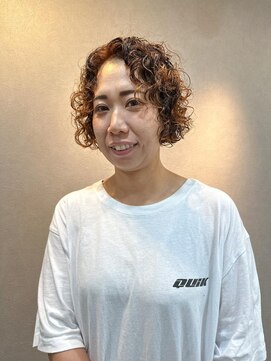 ナウアズ(now as.) ハードパーマ/スパイラルパーマ/くるくるパーマ【mayu】【明石】