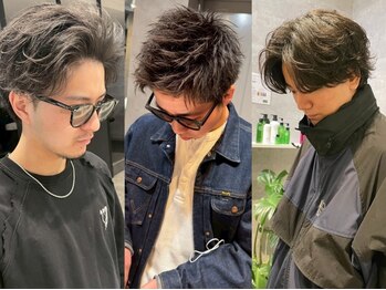 バックス メンズヘアー(BUCKS men's hair)の写真/【天王寺/カット＋スキャルプシャンプー＋眉ワックス ￥7000】似合わせ眉毛でワンランク上のスタイルへ。