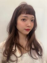 リークフー(Ree cu fuu)&nbsp;小顔秋カットふんわりレイヤー大人可愛いナチュラルブラウン