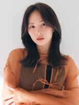 エトル バイ コムマティス 恵比寿駅前店(etre by comme Matisse)&nbsp;小顔カット×透明感カラー[恵比寿駅/髪質改善/オリーブグレー]