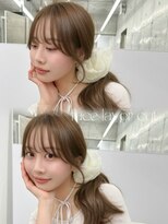 アリュウル 表参道 青山(Allure)&nbsp;小顔魅せカット＊前髪顔周りカット/レイヤーカット