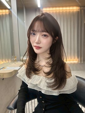 ボタン テンジン(VOTAN tenjin) 【木串楽人】韓国ヘア/ミディアム/ミディアムレイヤー