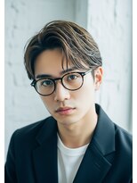 コトナ 越谷店&nbsp;20代30代人気メンズカット/フェザーパーマ/センターパート/越谷