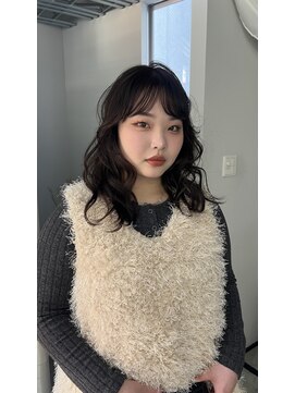 ヘアー アイス 御器所本店(HAIR ICI) ブリーチなしラベンダーカラー冬カラー春カラー