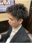 アップバングツイストスパイラル