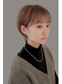 イメチェンマッシュショート前髪あり20代30代クールショート