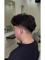タイドヘア 茨木店(TIDE HAIR) テーパーフェード+パーマ