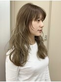ブリーチなしカラーブリーチなしダブルカラー春カラーレイヤー