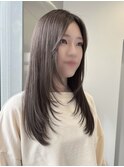 ベージュカラー×レイヤーカット【町田】