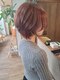 ノニ(no.2)の写真/【福井/丸っこショート＊】顔の形を綺麗に見せるハイセンスカット!扱い易いから家でも可愛くスタイリング♪