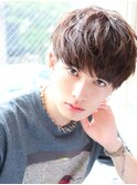 【FLAVA】サイドパートショートツーブロックテクノ