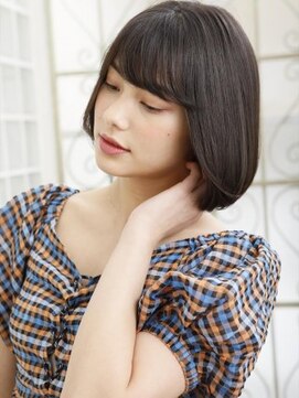 ミンクス 原宿店(MINX) ツヤ感きれい、手触りUPボブ