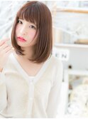 *mod's上尾*大人かわいい♪ボルドーカラー小顔ワンカールa!