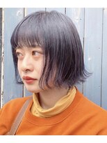 マギーヘア(magiy hair)&nbsp;magiyhair［西部笑］ネイビー