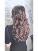 RIE スタイル＊ガーリーヘアセット