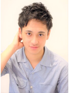 ノイセル(Noisyle) ニュアンスパーマ好印象モテるフェザーマッシュくせ毛風パーマ