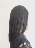 ロング　アッシュグレー