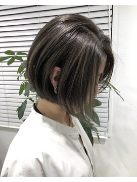 ワープ 青葉台(WARP) ボブ×ハイライトカラー☆