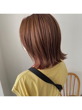 メアリー バイ メリー(marry by merry) 【立町メアリーバイメリー】外ハネボブ×オレンジベージュ