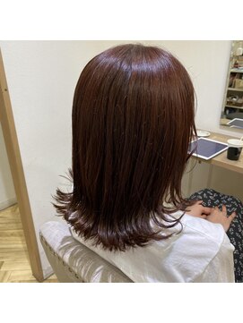 ルアナ ヘア アンド トリートメント(Luana) ピーチベージュカラーstylist高橋