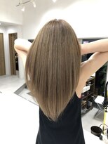 ネイロ 錦糸町(NeiRo)&nbsp;ボブカーキグレージュマッシュショート大人かわいい