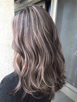 ナンバー デセオ 吉祥寺(N° deseo) 大人かわいいくびれミディラベンダーインナーカラー