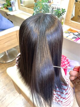 キュアキュア(Cure2) 【縮毛矯正】硬い髪質も艶とやわらかストレート