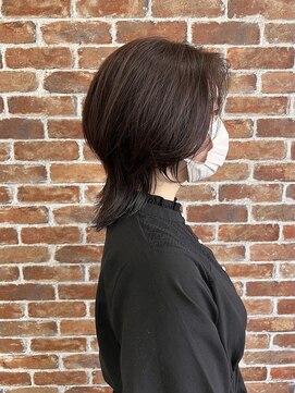 ヴィップルーム(viproom) マッシュウルフウルフボブボブルフくびれヘアレイヤースタイル