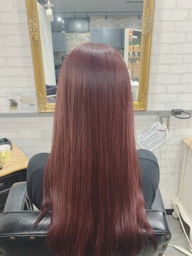 ヘアーデザイン ヴィヴィ(Hair Design ViVi) カシスピンク