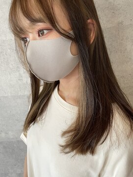 サロン ド ロイ(Salon de Roi) 顔まわりBLEACHベージュカラー☆