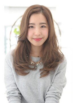 アディクト 東陽町西口(addict) ミルクティーベージュ＿ロング＿アッシュグレージュ［東陽町]