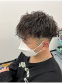 【外国人風ヘア】ダウンバング×縦落ちツイストスパイラル