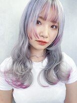 アルバム 渋谷パルコ(ALBUM)&nbsp;ウルフレイヤーアクセントピンク_チェリーブラウン_88927