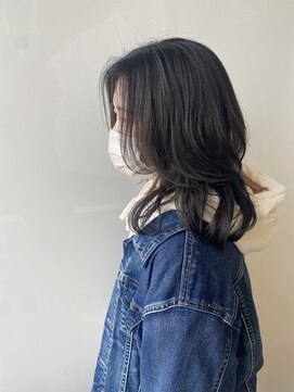 レシェル 松阪(RECIEL) ダークシルバー×こなれレイヤー