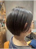 丸みショートボブ