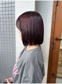 【akari担当】ピンクカラー×ボブ20代/30代/40代/50代