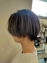 リーフ ヘア 上田美容研究所(Lief hair) ショートバレイヤージュ